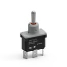 WS-TOTV Ø 12 mm Panel Cut-Out Vertical Operation Toggle Switch with 6.3 mm quick-connect Terminal